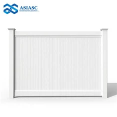 Biely PVC plotový panel